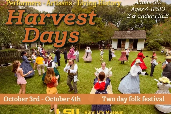 Harvest Days at the LSU Rural Life Museum